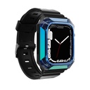 Apple Watch 40mm Uyumlu Zore KRD-88 Sert PC Kasa Koruyuculu Silikon Kordon