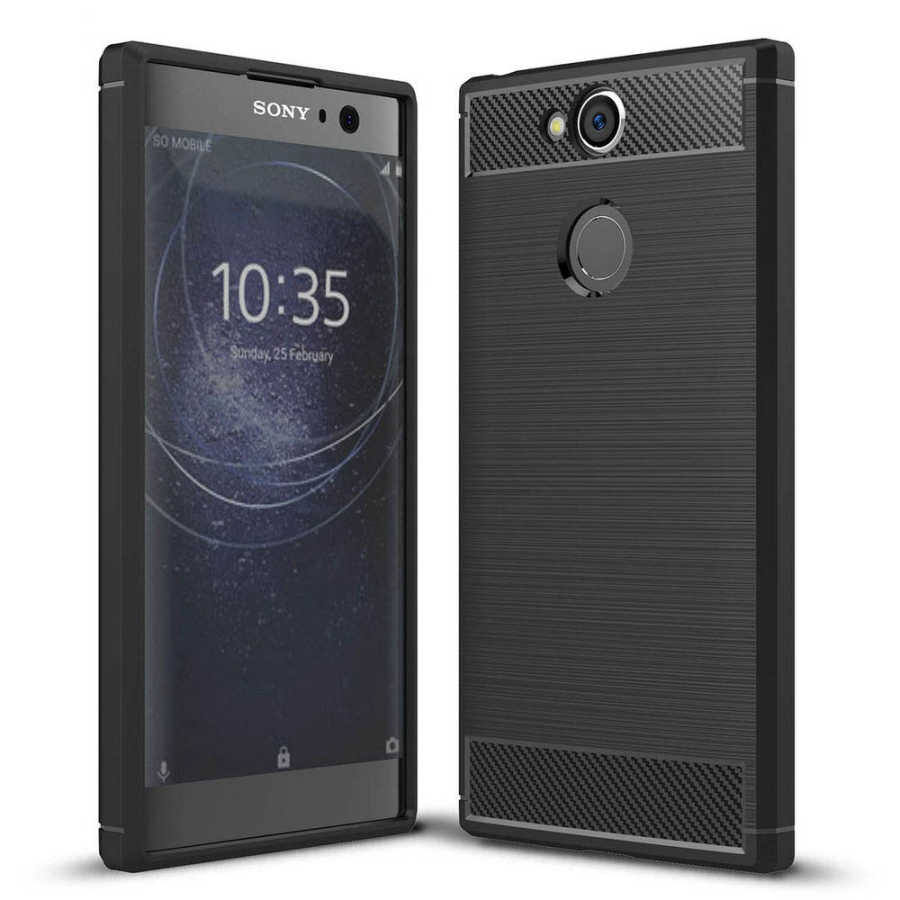 [RNZ-TA741] Sony Xperia L2 Uyumlu Kılıf Zore Room Silikon Kapak (Siyah)