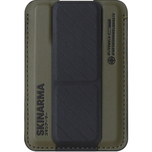 SkinArma Kado 2 Hazneli Magnetik Standlı Kartlık
