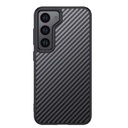 Samsung Galaxy S23 Uyumlu Kılıf Aramid Karbon Fiber M-safe Özellikli Wlons Radison Kapak