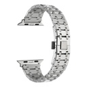 Apple Watch 38mm Uyumlu Kordon Paslanmaz Metal Çift Renkli Zore KRD-83 Kayış