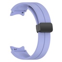 Samsung Galaxy Watch 4 40mm Uyumlu Kordon Silikon Metal Mıknatıslı Toka Zore KRD-84 Kayış