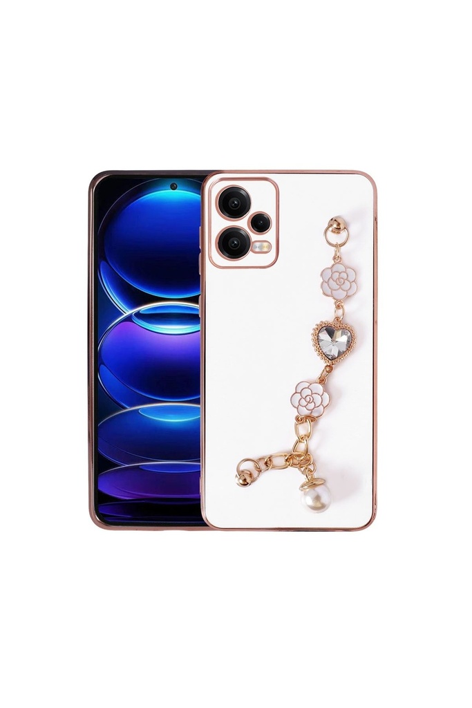 Xiaomi Redmi Note 12 4G Uyumlu Kılıf El Tutamaçlı Kamera Korumalı Zore Taka Silikon Kapak
