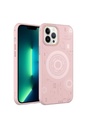 Apple iPhone 12 Pro Max Uyumlu Kılıf Zore Wireless Şarj Özellikli Desenli Hot Kapak