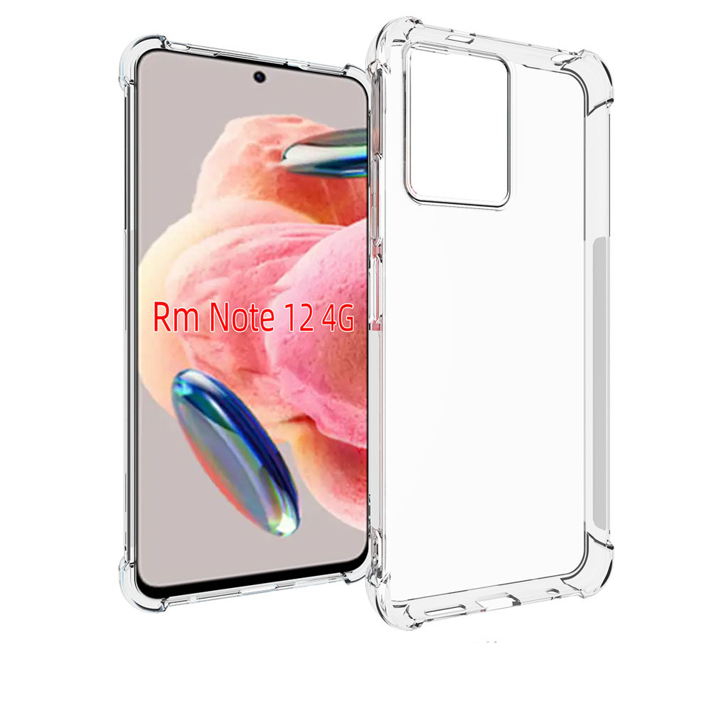 [RNZ-TA90282] Xiaomi Redmi Note 12 4G Uyumlu Kılıf Zore Nitro Anti Shock Silikon