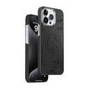 Apple iPhone 15 Pro Max Uyumlu Kılıf Wiwu HHX-016 Karbon Fiber 600D Mars Kevlar Kapak