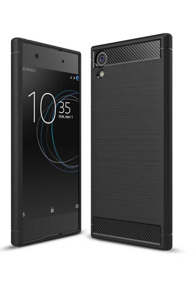 [RNZ-TA744] Sony Xperia XA1 Uyumlu Kılıf Zore Room Silikon Kapak (Siyah)