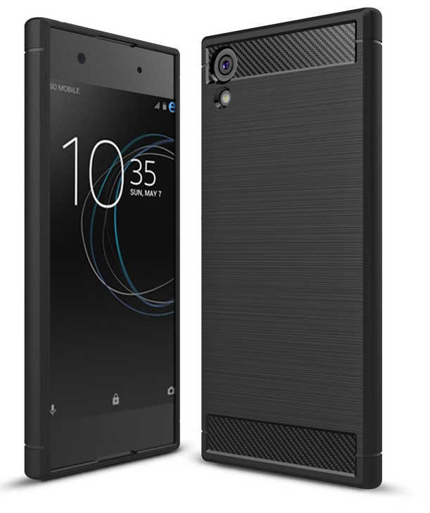 [RNZ-TA744] Sony Xperia XA1 Uyumlu Kılıf Zore Room Silikon Kapak (Siyah)