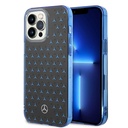 Apple iPhone 14 Pro Max Uyumlu Kılıf Mercedes Benz Çift Katmanlı Yıldız Desenli Dizayn Kapak
