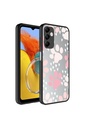 Samsung Galaxy M14 Uyumlu Kılıf Aynalı Desenli Kamera Korumalı Parlak Zore Mirror Kapak
