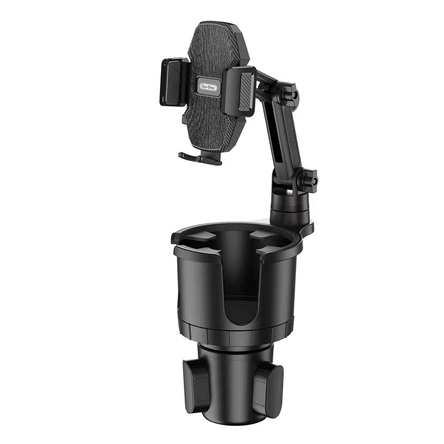 [RNZ-TA90442] Go Des GD-HD566 360 Derece Dönebilen 2 in 1 Araç Telefon Tutucu Ve Bardak Tutucu