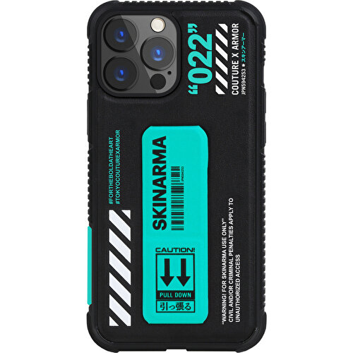 Apple iPhone 13 Pro Max Uyumlu Kılıf SkinArma Standlı Deri Görünümlü Shingoki Kapak