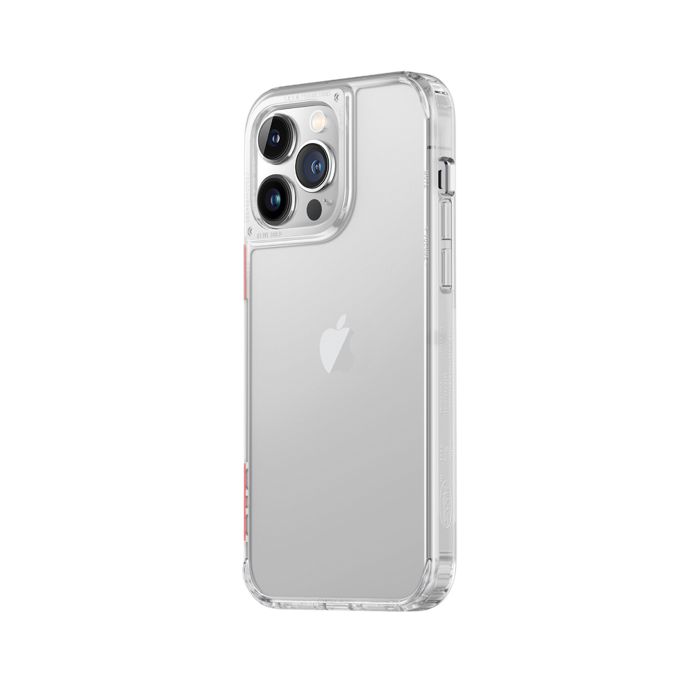 [ZTA90586] Apple iPhone 14 Pro Uyumlu Kılıf SkinArma Şeffaf Airbag Tasarımlı Saido Kapak
