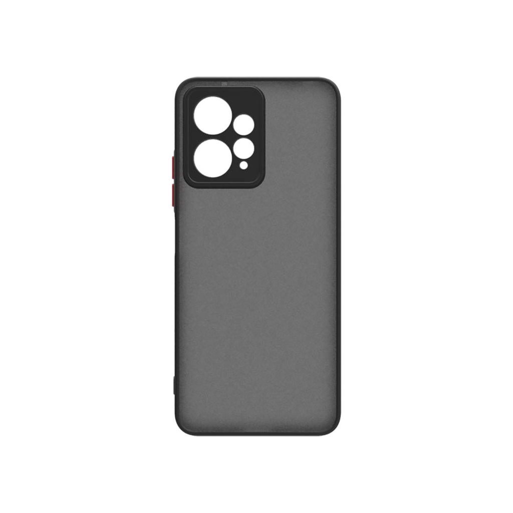 [RNZ-TA90980] Xiaomi Redmi Note 12 4G Uyumlu Kılıf Zore Hux Kapak (Siyah)