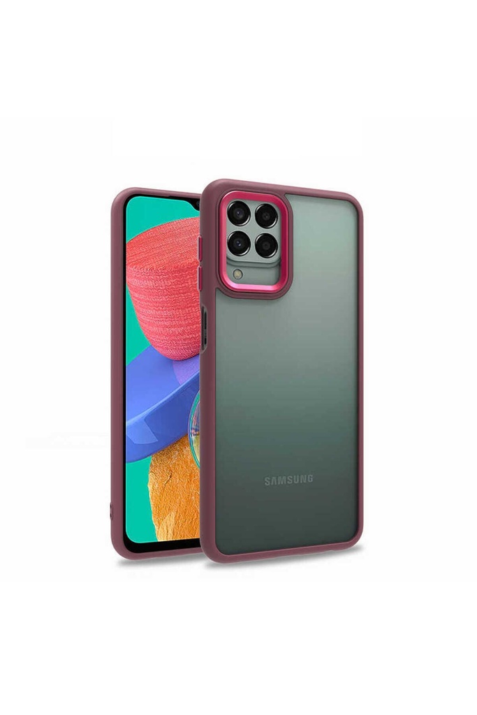 Samsung Galaxy M33 Uyumlu Kılıf Zore Flora Kapak