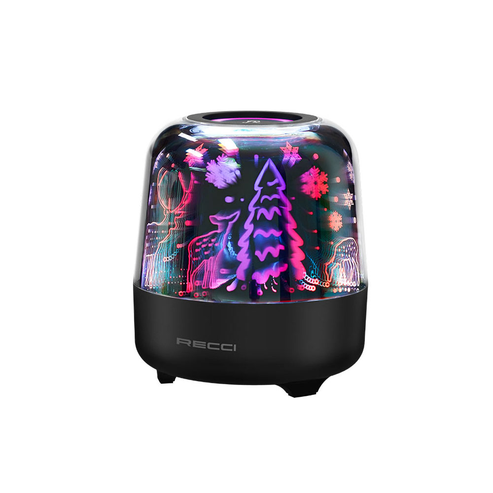 [ZTA90746] Recci RSK-W20 Magic Forest Serisi TF/AUX/USB Hi-Fi RGB Işıklı Wireless Bluetooth 5.0 Speaker Hoparlör 1200mAh
