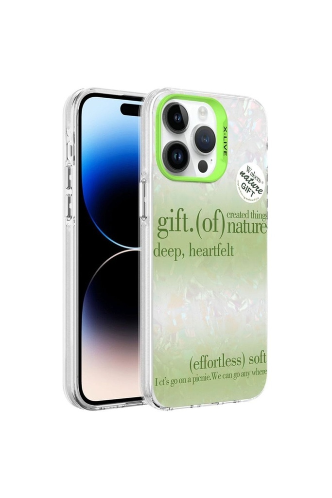 Apple iPhone 14 Pro Uyumlu Kılıf Mermer Desenli Zore Marbello Kapak