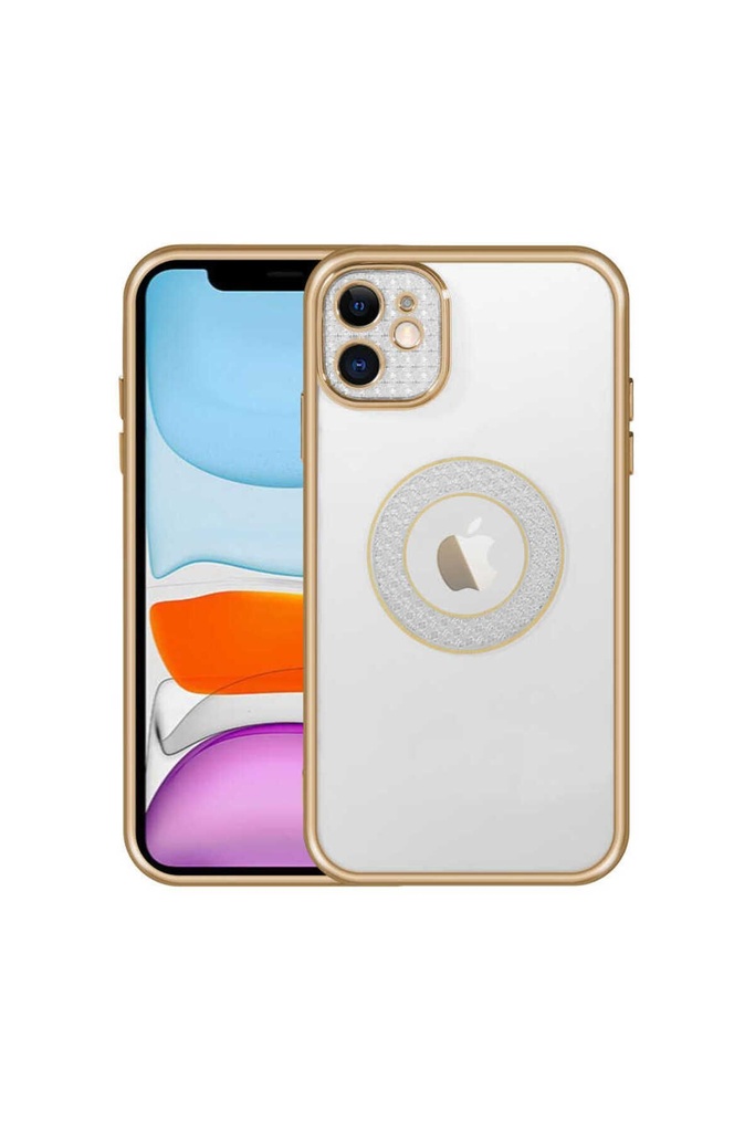 Apple iPhone 12 Uyumlu Kılıf Kamera Korumalı Logo Gösteren Zore Esta Kapak