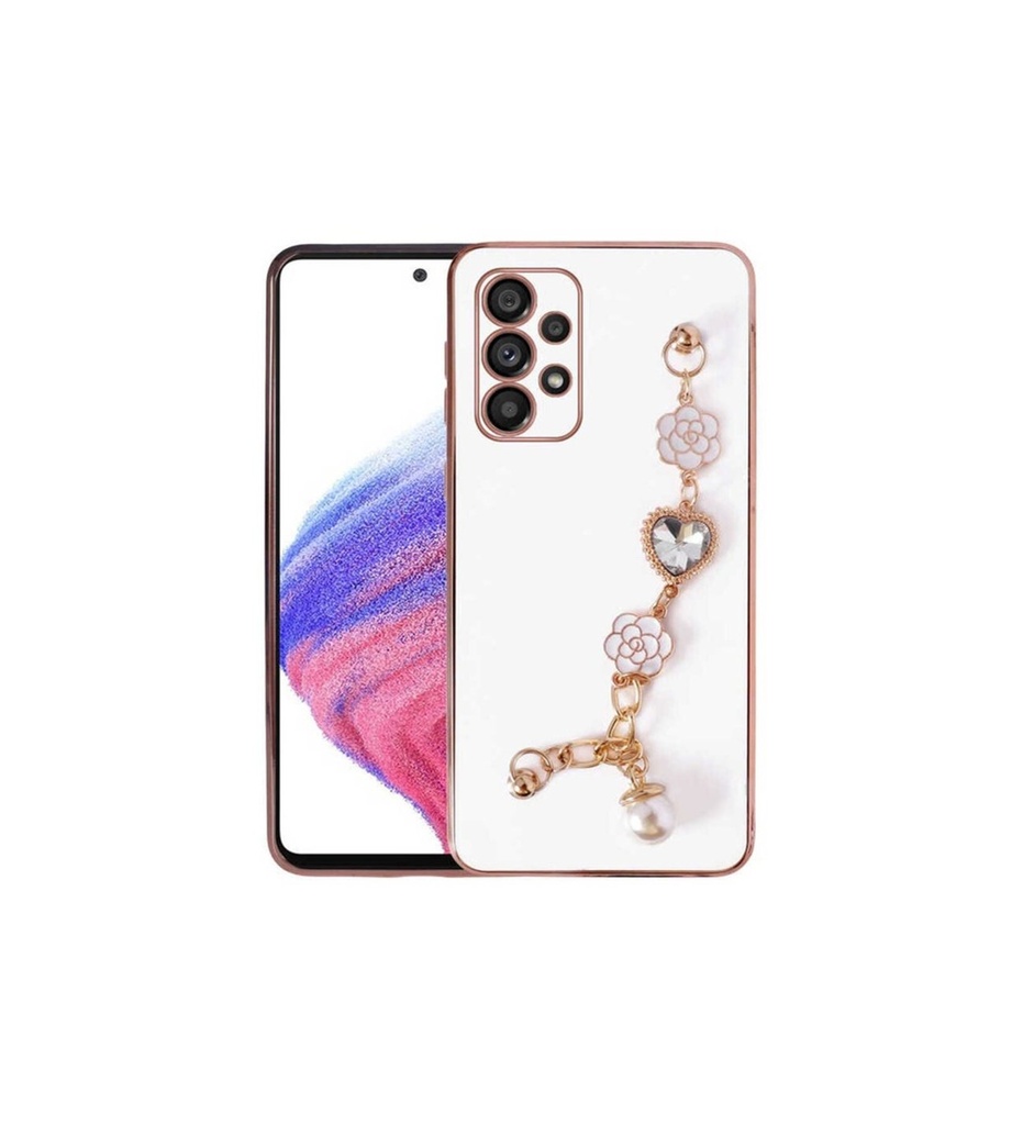 Samsung Galaxy A53 5G Uyumlu Kılıf El Tutamaçlı Kamera Korumalı Zore Taka Silikon Kapak