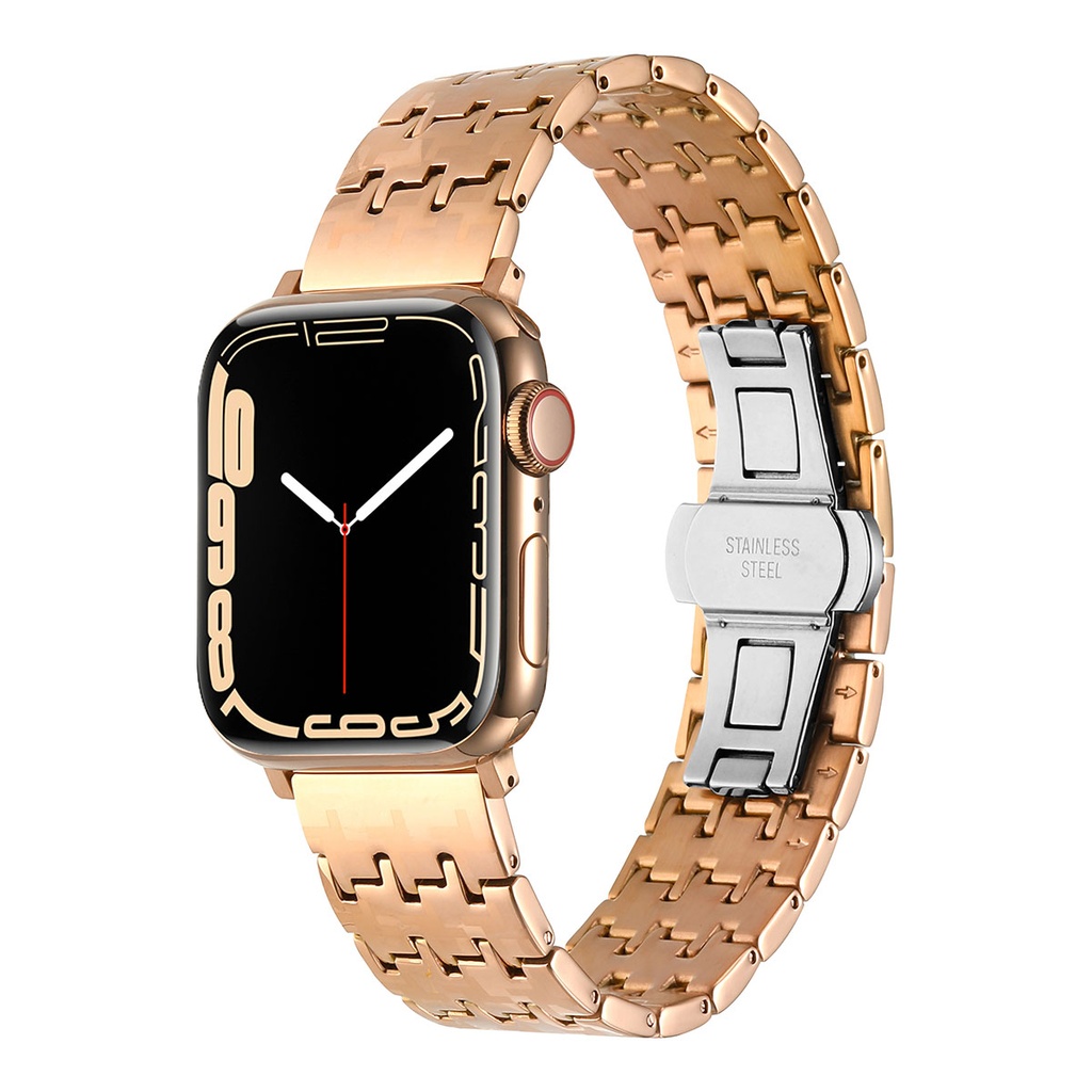 Apple Watch 38mm Uyumlu Zore KRD-86 Metal Kordon