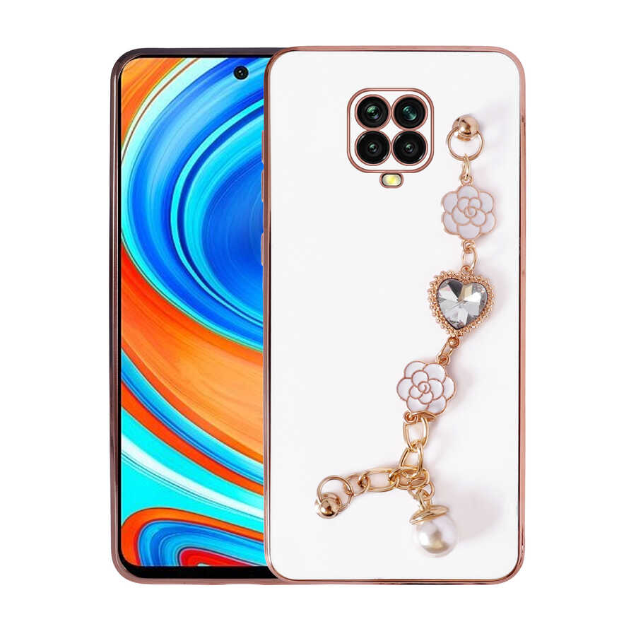 Xiaomi Redmi Note 9S Uyumlu Kılıf El Tutamaçlı Kamera Korumalı Zore Taka Silikon Kapak