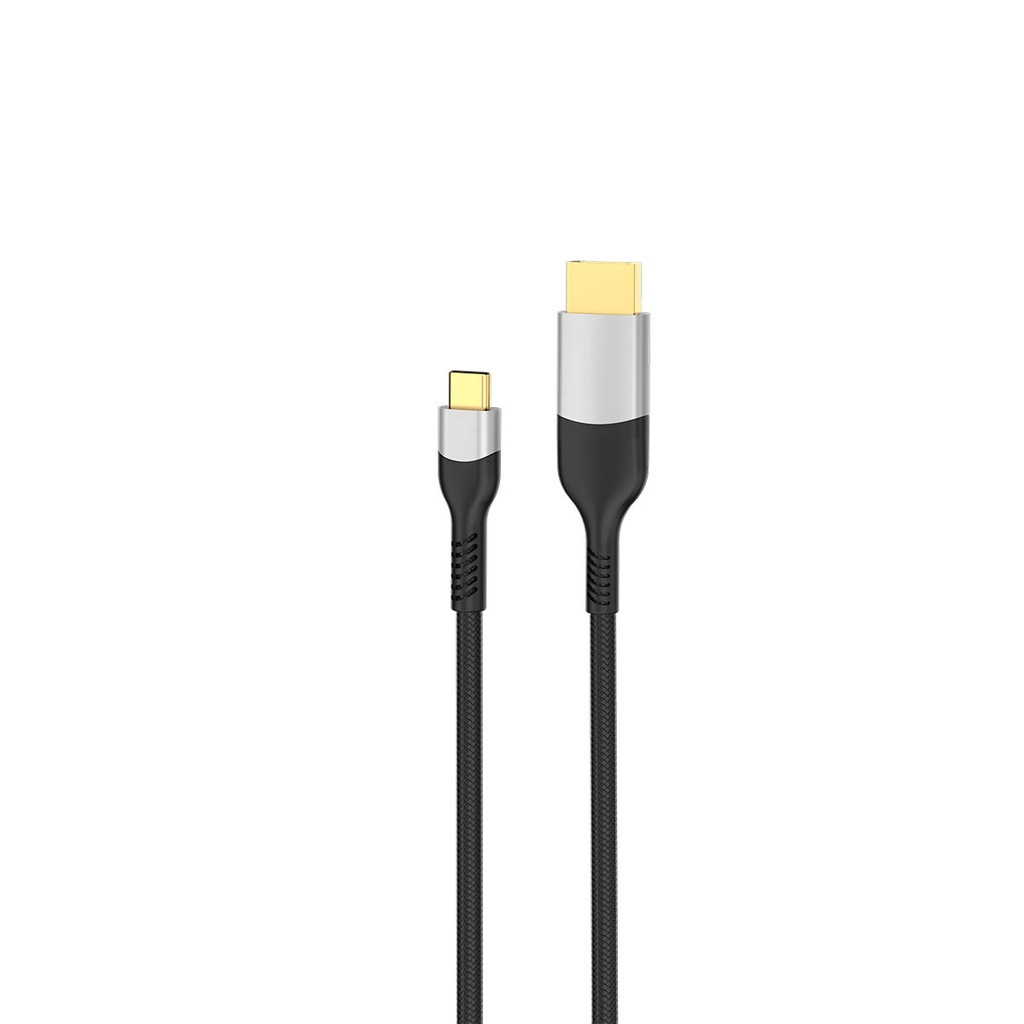 [RNZ-TA91912] Zore QG08 8K 60 Hz Görüntü Kalitesi Type-C to Display Port Kablo 1.8m