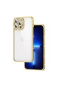 Apple iPhone 12 Pro Max Uyumlu Kılıf Kamera Korumalı Taşlı Zore Mina Kapak