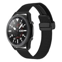 Huawei Honor Magic 2 46mm 22mm Uyumlu Kordon Hasır Metal Mıknatıs Tokalı Zore KRD-85 Kayış