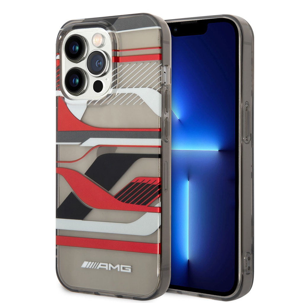 [ZTA91576] Apple iPhone 14 Pro Uyumlu Kılıf AMG Transparan Grafik Dizayn Kapak