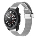 Xiaomi  Amazfit Pace 22mm Uyumlu Kordon Hasır Metal Mıknatıs Tokalı Zore KRD-85 Kayış
