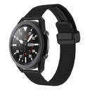 Xiaomi  Amazfit Pace 22mm Uyumlu Kordon Hasır Metal Mıknatıs Tokalı Zore KRD-85 Kayış