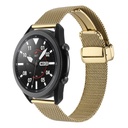 Huawei GT2 46mm 22mm Uyumlu Kordon Hasır Metal Mıknatıs Tokalı Zore KRD-85 Kayış