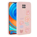 Xiaomi Redmi Note 9S Uyumlu Kılıf Kabartma Figürlü Parlak Zore Toys Silikon Kapak
