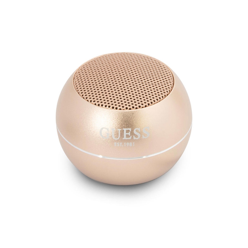 GUESS Alüminyum Alaşım Gövde Tasarımlı Mini Bluetooth Speaker