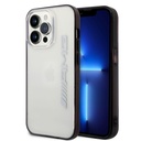 Apple iPhone 14 Pro Max Uyumlu Kılıf AMG Transparan Siyah Çerçeve Dizayn Kapak