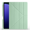 Samsung Galaxy Tab S9 FE Plus Uyumlu Kılıf Zore Tri Folding Kalem Bölmeli Standlı Kılıf