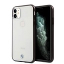 Apple iPhone 11 Uyumlu Kılıf BMW Transparan Elektroplatin Kenar Kaplama Dizayn Kapak
