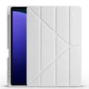 Samsung Galaxy Tab S9 FE Plus Uyumlu Kılıf Zore Tri Folding Kalem Bölmeli Standlı Kılıf