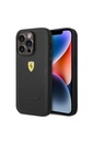 Apple iPhone 14 Pro Uyumlu Kılıf Ferrari Deri Delikli Dizayn Kapak