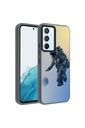 Samsung Galaxy A14 Uyumlu Kılıf Desenli Zore Dragon Sert Kapak