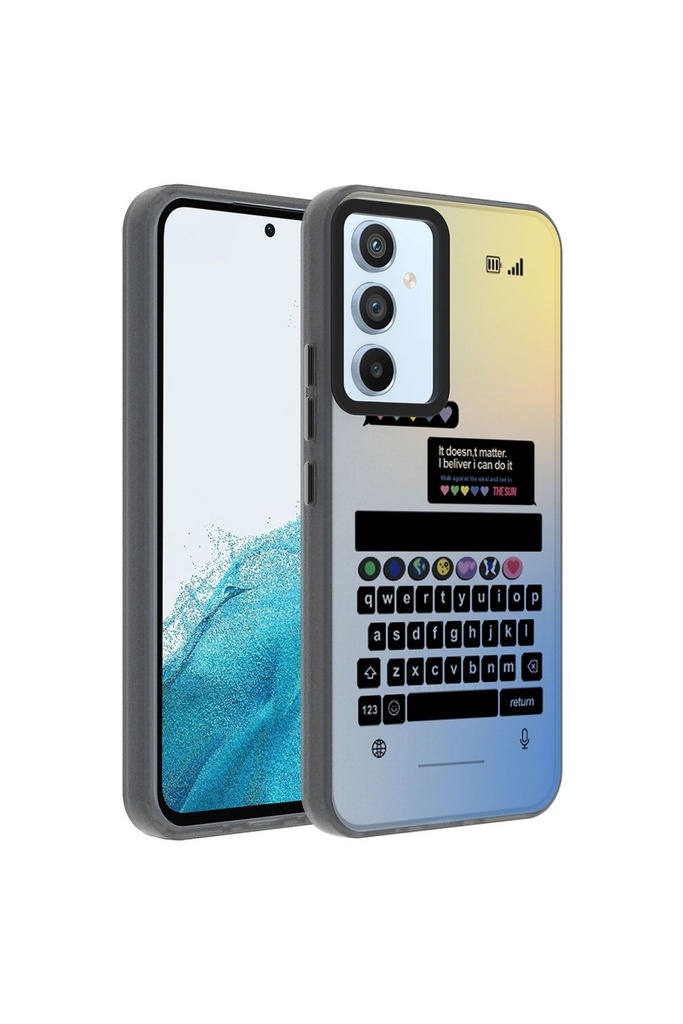 Samsung Galaxy A14 Uyumlu Kılıf Desenli Zore Dragon Sert Kapak