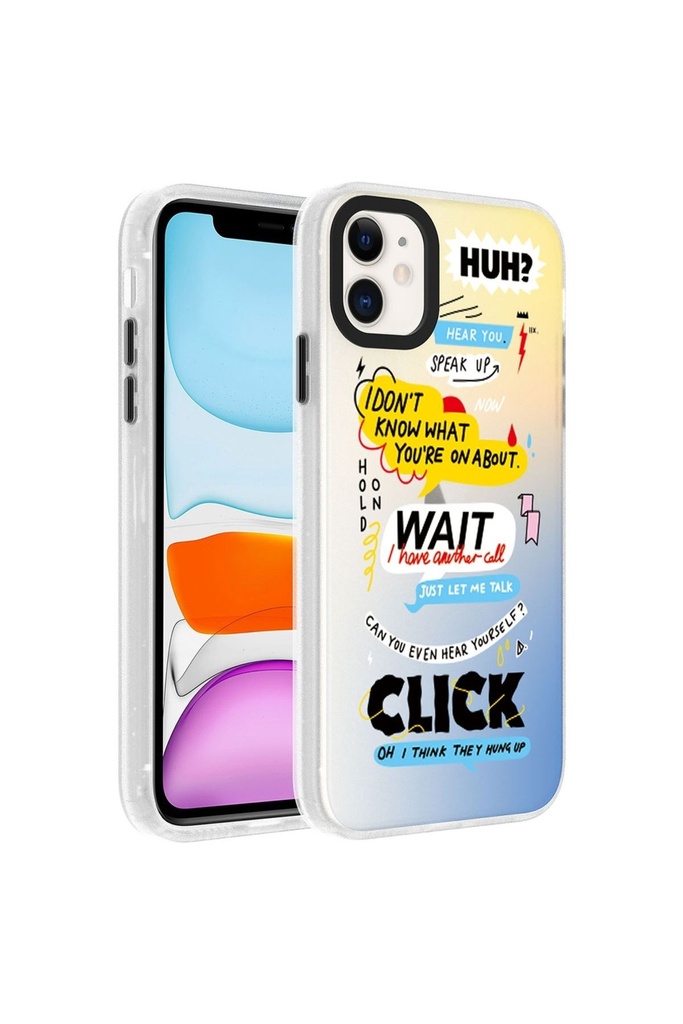 Apple iPhone 11 Uyumlu Kılıf Desenli Zore Dragon Sert Kapak