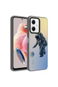 Xiaomi Redmi Note 12 4G Uyumlu Kılıf Desenli Zore Dragon Sert Kapak