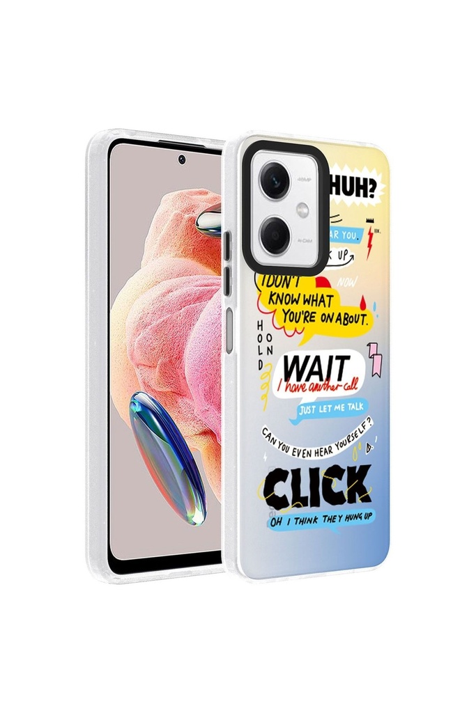 Xiaomi Redmi Note 12 4G Uyumlu Kılıf Desenli Zore Dragon Sert Kapak