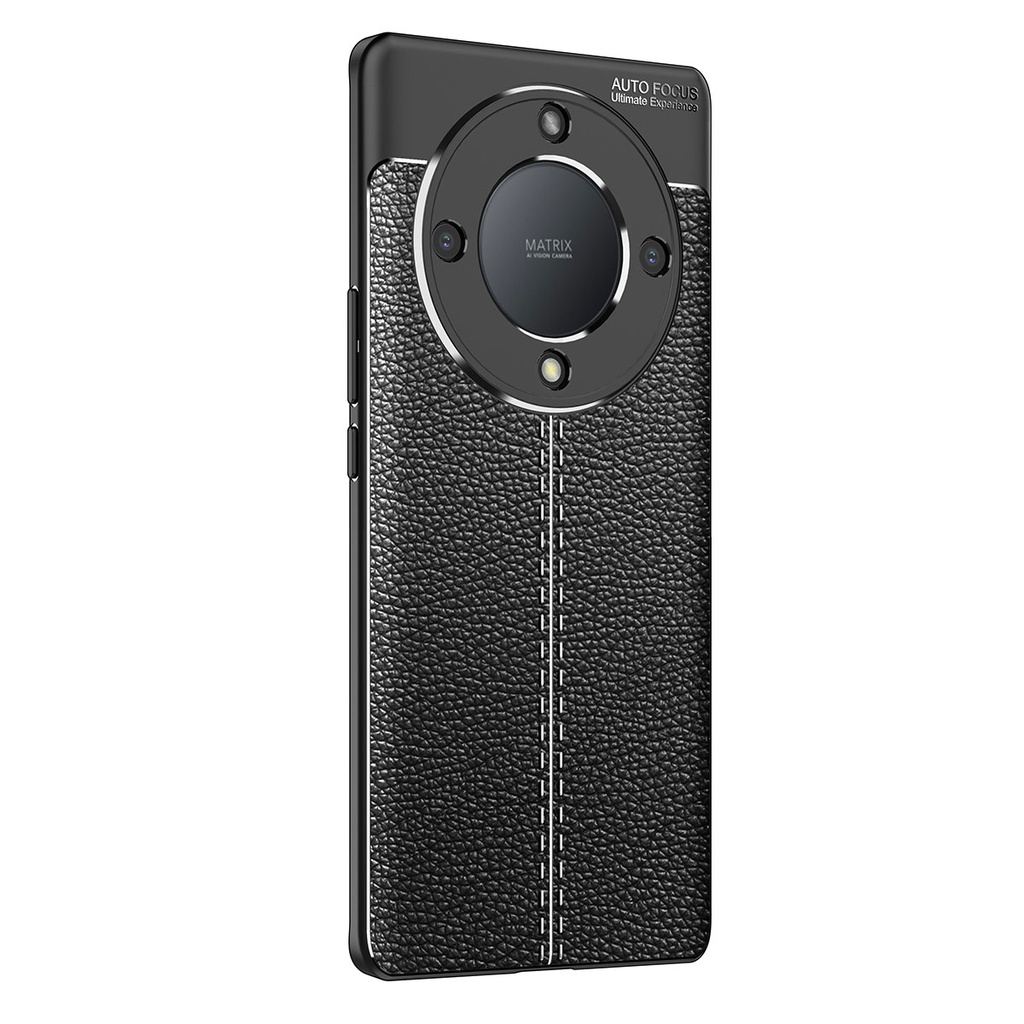 [RNZ-TA91875] Huawei Honor X 9A Uyumlu Kılıf Zore Niss Silikon Kapak (Siyah)