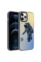 Apple iPhone 12 Pro Uyumlu Kılıf Desenli Zore Dragon Sert Kapak