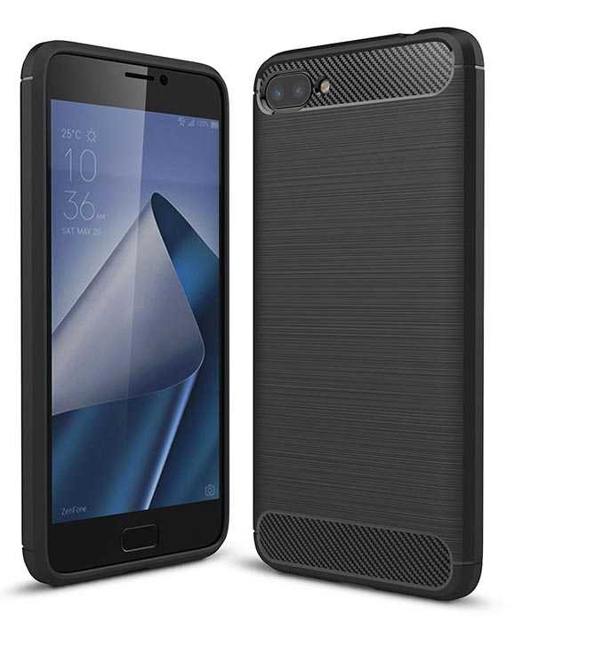 [RNZ-TA765] Asus Zenfone 4 Max ZC554KL Uyumlu Kılıf Zore Room Silikon Kapak (Siyah)