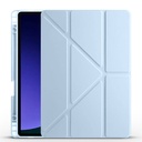 Samsung Galaxy Tab S9 FE Uyumlu Kılıf Zore Tri Folding Kalem Bölmeli Standlı Kılıf