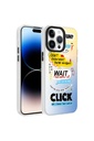 Apple iPhone 14 Pro Uyumlu Kılıf Desenli Zore Dragon Sert Kapak