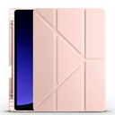 Samsung Galaxy Tab S9 FE Uyumlu Kılıf Zore Tri Folding Kalem Bölmeli Standlı Kılıf
